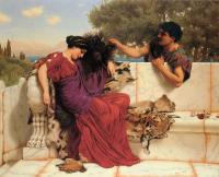 Godward, John William - The Old, Old Story